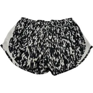 Nike Dri-Fit Lined Running Shorts Black White Gray Large thumbnail 4