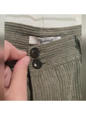 Madewell Corduroy High-Rise Tapered Pants thumbnail 5