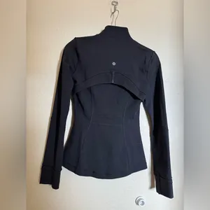 Lululemon Define Jacket Nulu Sz‎ 4 in Black thumbnail 8