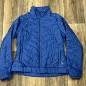 Patagonia Blue Quilted Puffer Packable Coat Women’s Medium thumbnail 1