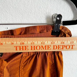 Madewell Dunaway Paperbag Pants Size Small Workwear‎ Mustard Casual thumbnail 6