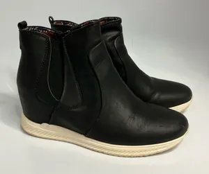 Bare traps Jaci wedge‎ Booties black size 8 thumbnail 1