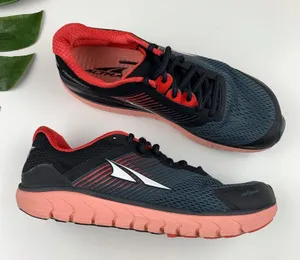 Altra Women's Coral Pink and Dark Teal/Black Road Running Sneakers thumbnail 1