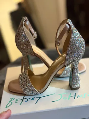 Betsey Johnson Dani Rhinestone Heels thumbnail 5