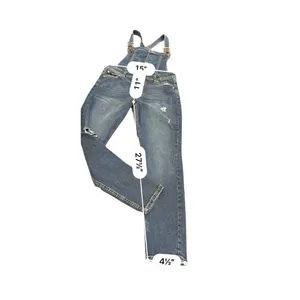 Celebrity Pink Ripped Denim Overall size L thumbnail 4