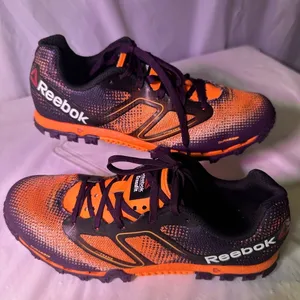 Reebok Black and Orange Sneakers thumbnail 2