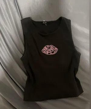 Brandy Melville Tank Top Black thumbnail 2