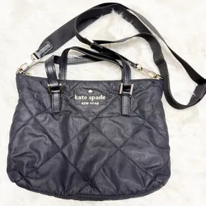 Kate Spade New York Watson Lane Quilted Lucie Crossbody Black thumbnail 1