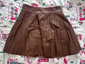 ZARA Leather Skirt thumbnail 3