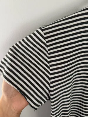 Frank & Eileen XS Theo Perfect Tee Grey White Tee Dolman Relaxed thumbnail 4