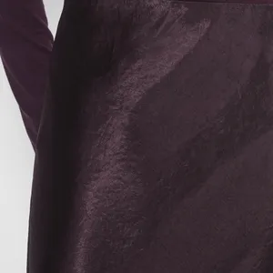 NWT Babaton Slip‎ Satin Maxi Skirt in Noble Purple Size 00 thumbnail 3