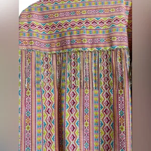 NEW Savanna Jane Jacket Womens Medium Aztec Corduroy Rhinestone Fringe Western thumbnail 5