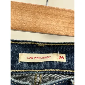 Levi's Womens 26‎ NWOT Low Pro Straight Denim Jeans Loose Distressed Fit Baggy thumbnail 6