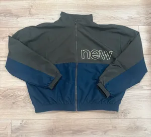 New Balance Colorblock Windbreaker Track Jacket NWT Size L thumbnail 1