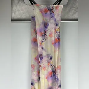 Show Me Your Mumu Watercolor Artsy Faux Wrap Sleeveless Kendall Maxi Dress‎ thumbnail 6