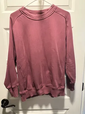 Aerie Crewneck Oversized thumbnail 1