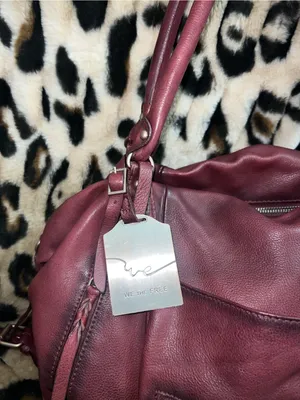 Free People Emerson Tote purse satchel full size Red Rock thumbnail 2