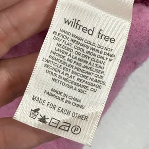 Aritzia Wilfred‎ Free Hush Knit Pink V-Neck Pullover Sweater Small Knitwear thumbnail 5