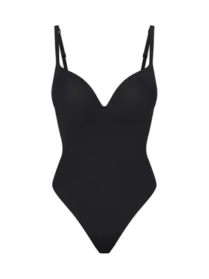 Skims ultimate Body G22 push up THONG BODYSUIT in Onyx NWT (8044W) small thumbnail 5