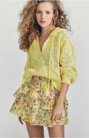LOVESHACKFANCY SKIRT thumbnail 1