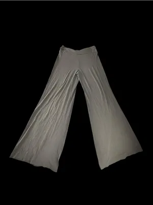 Boston Proper Wide-Leg Palazzo Pants clay gray color thumbnail 4