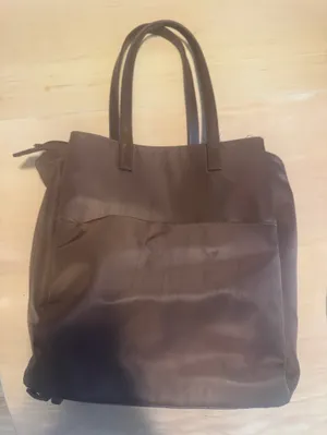 BEIS Chocolate Brown East to West Tote Bag thumbnail 2