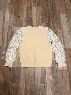 THML Floral Sleeve Sweater Top thumbnail 3