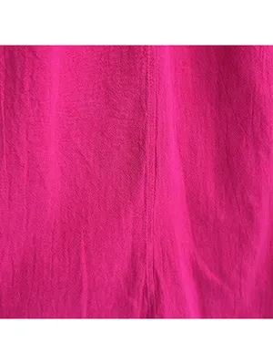 Resort Ready NWT Hot Pink Coastal Maxi Skirt Medium Cotton Gauze Boho Flowy thumbnail 3