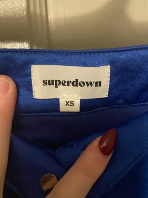 superdown Blue Shorts thumbnail 4
