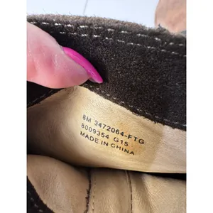 Frye Suede Ankle Boots Women 8 Brown Western Block Heel Minimalist Boho‎ thumbnail 8