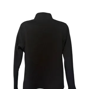 The North Face Women’s Black 1/4 Zip Mock Neck Fleece Pullover Shirt Jacket L thumbnail 5