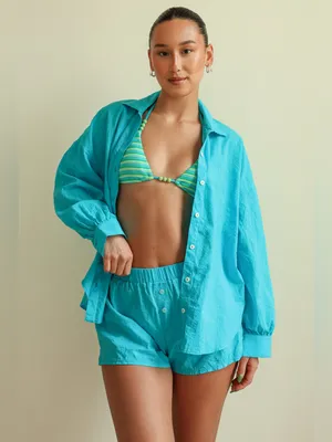 NWT Dippin Daisys Sundaze Boxer Short – Azure – XS thumbnail 5
