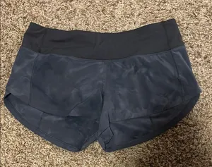 Lululemon Graphite Gray Speed Up 2.5 Shorts thumbnail 1