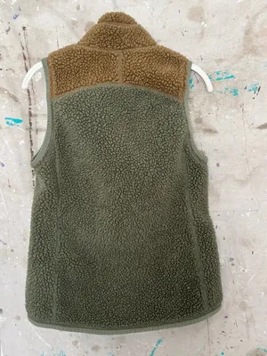 LL Bean Mountain Pile Fleece Vest Colorblock thumbnail 4