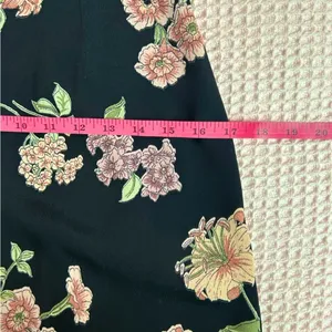 Flynn Skye Anthropologie romantic strapless midi dress garden party botanical NWT XS thumbnail 11