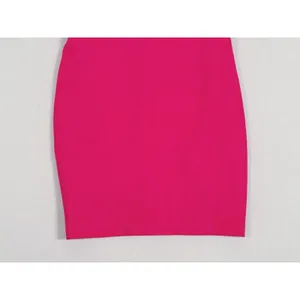 NWT Superdown Nava Asymmetrical Mini Dress Size XS Pink Bodycon Party Glam thumbnail 9