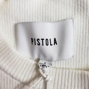Pistola Womens L Nella Cashmere Blend Cutout Tank in White NEW thumbnail 10