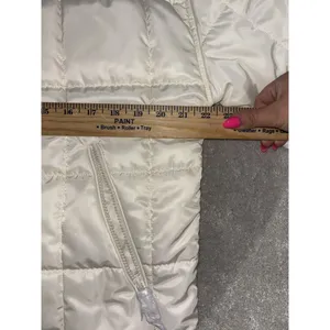 Rebecca Minkoff‎ quilted puffer jacket white medium NWT msrp $228 thumbnail 9