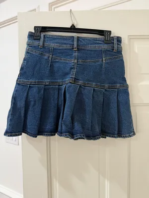 Wild Fable Denim Skirt Jean thumbnail 2
