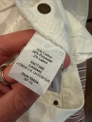J. Crew Toothpick Ankle Jeans Size 27 - C2-046 thumbnail 3