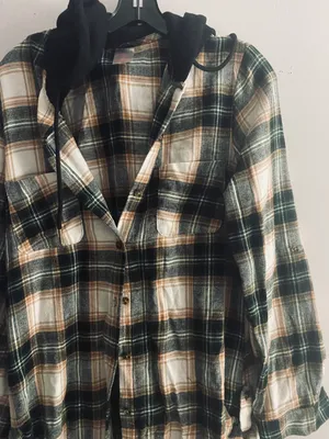 Walmart flannel Hoodie thumbnail 1
