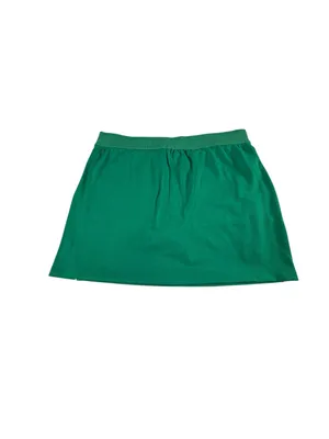 NWT SPANX AirEssentials Pique Skort 3X Field Green Athletic Tennis Golf Skirt thumbnail 2