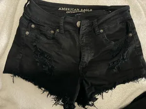 Black American Eagle Shorts thumbnail 4