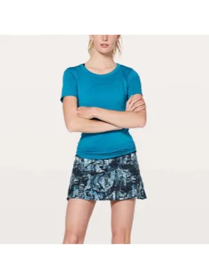 Lululemon‎ Play Off The Pleats Skirt Skort Eternal Wave Starlight Black Womens 8 thumbnail 11