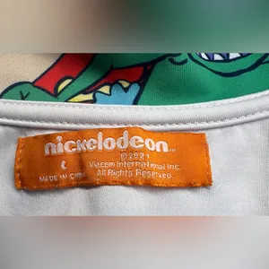 Nickelodeon 2021 Women Cowl Neck Full Zip cartoon Jacket Rugrats,Hey Arnold|SZ:L thumbnail 9