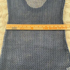 ANRABESS Women's Navy Blue Crochet Mesh Maxi Dress Beach‎ Cover Up New thumbnail 10