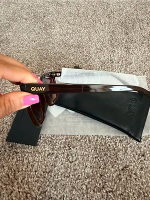 NIB Quay Level up remixed oversized square sunglasses unisex 51mm thumbnail 11