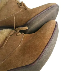 B.‎ MAKOWSKY Nellie Suede Fur Cuff Ankle Booties 9W thumbnail 6