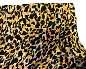 Hurley Leopard Animal Wide Elastic Waistband Drawstring Loungewear Pants XL thumbnail 5