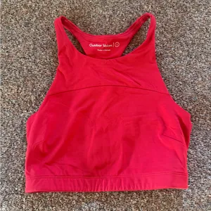 Outdoor Voices Tech Sweat Red Sports Bra thumbnail 1